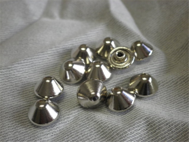 n° 26 boutons de jeans rivet métal bouton clipsable vieux laiton strass de  1.5 cm